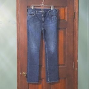 Silver Skinny Jeans